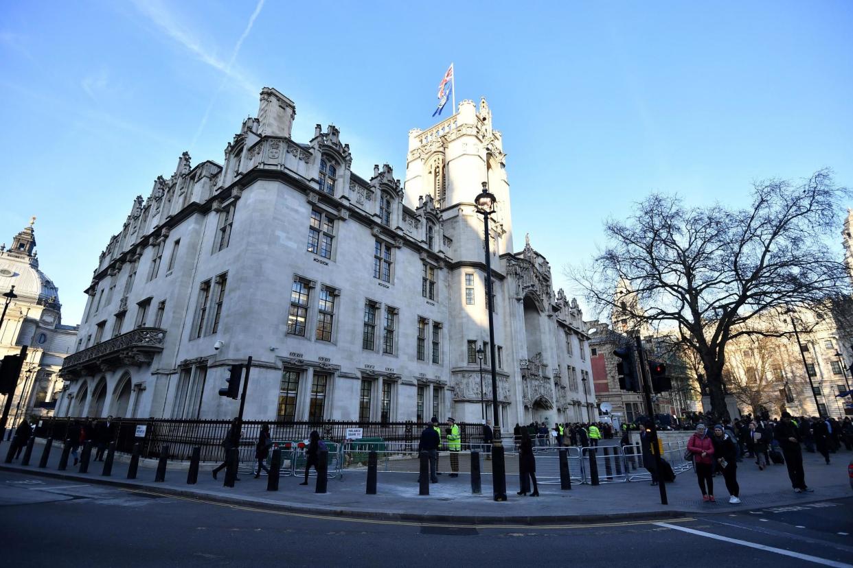 The Royal Courts of Justice in London: AFP/Getty Images