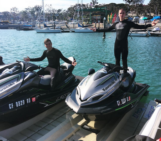 Justin Bieber and Martin Garrix