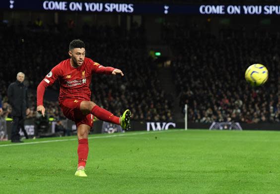 Oxlade-Chamberlain played an hour last weekend (Liverpool FC via Getty Images)