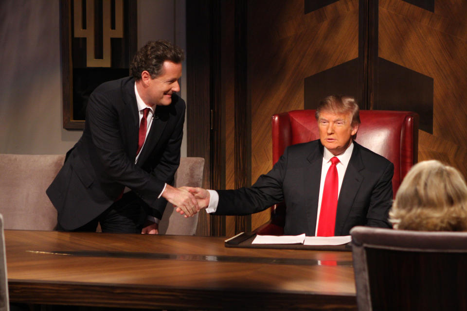 Bill Tompkins The Celebrity Aprentice Donald Trump Piers Morgan Archive