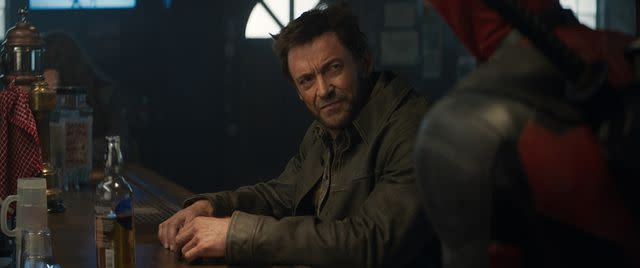 <p>Courtesy of 20th Century Studios/Marvel Studios</p> Hugh Jackman as Wolverine/Logan in 'Deadpool & Wolverine'