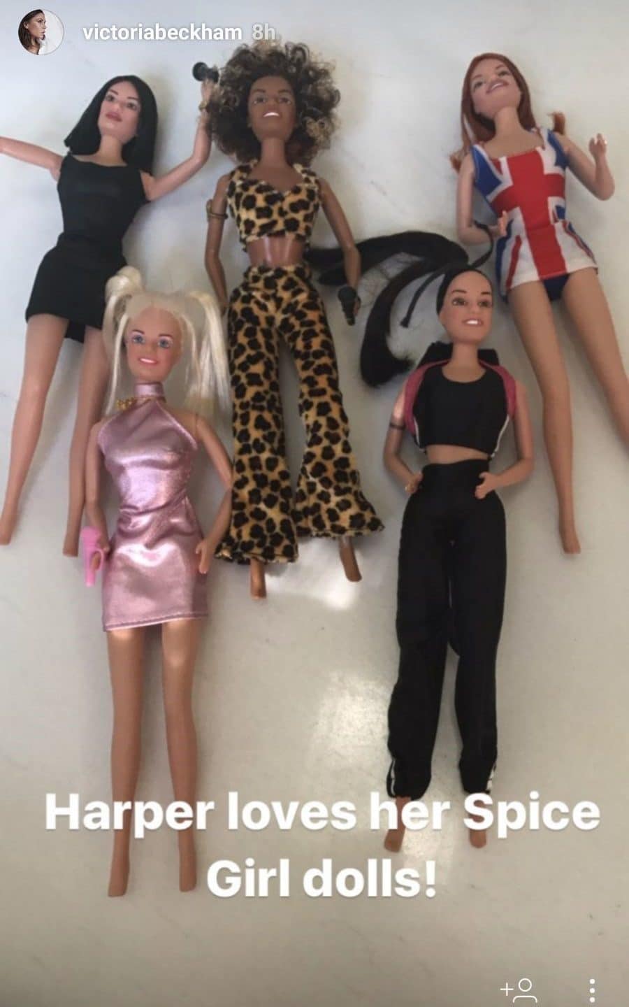 Victoria Beckham’s Spice Girls dolls  - Credit: Instagram/Victoria Beckham