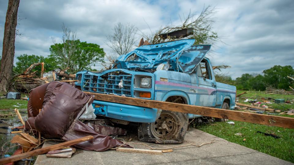 A deadly 130 mph tornado hit St. Landry Parish early Saturday.