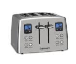 <p><strong>Cuisinart</strong></p><p><strong>$62.21</strong></p><p><a href="https://www.amazon.com/dp/B009L1VUA8?tag=syn-yahoo-20&ascsubtag=%5Bartid%7C10050.g.37953476%5Bsrc%7Cyahoo-us" rel="nofollow noopener" target="_blank" data-ylk="slk:Shop Now;elm:context_link;itc:0;sec:content-canvas" class="link ">Shop Now</a></p><p>This 4-slice toaster boasts seven shade settings in addition to bagel, defrost, and reheat options. A digital settings display makes for easy readability, and the toast slots self-adjust to your food's thickness. With two separate levers, you have the option of making 2 or 4 slices. All of this for under $65? Count us in. </p>