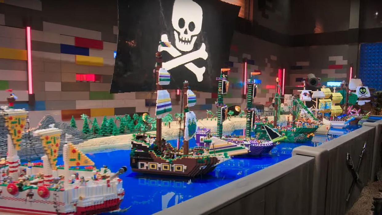  LEGO pirate ships on LEGO Masters. 