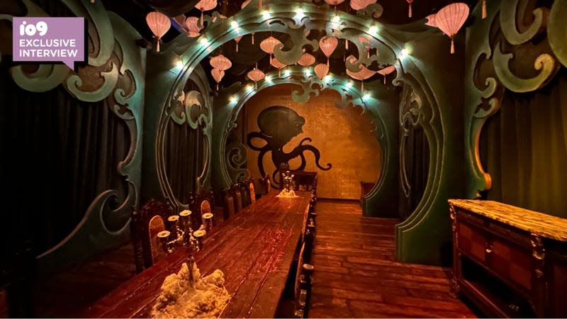  20,000 Leagues Under the Sea themed room