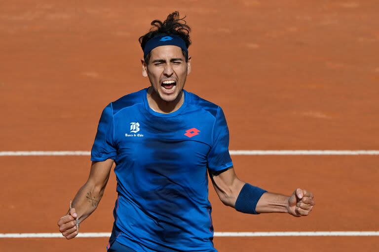 El chileno Alejandro Tabilo vive un sueño; está entre los mejores cuatro del Masters 1000 de Roma