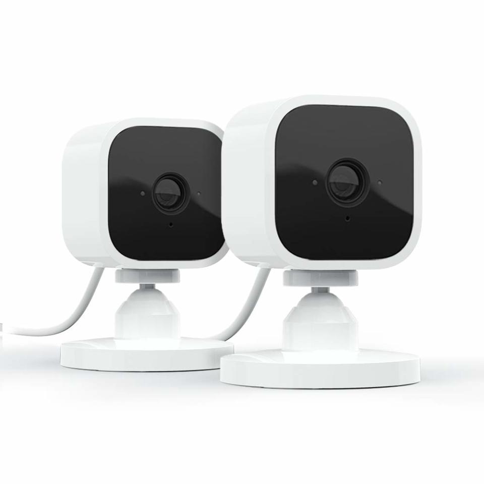 Blink Mini – Compact indoor plug-in smart security camera  (Amazon)