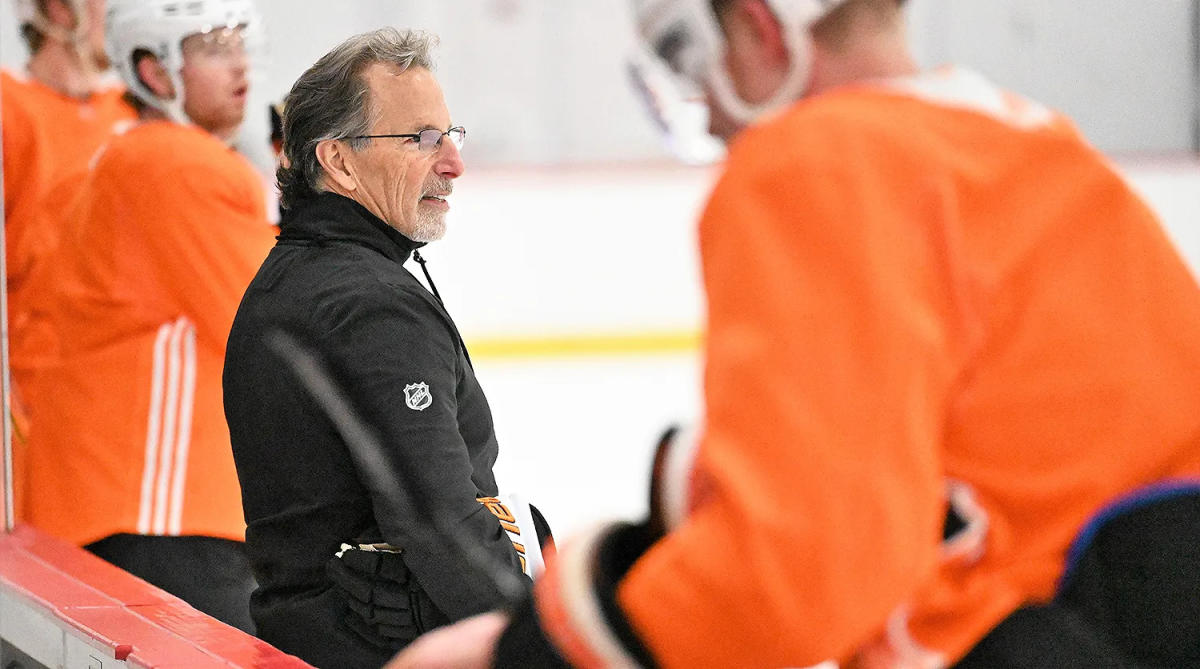 Flyers show new burnt orange uniforms for 2023-24 NHL season - CBS  Philadelphia