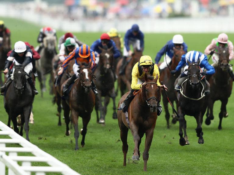 The first day of Royal Ascot was a good day for the bookmakers with just one favourite winning, although that did not stop Aidan O’Brien triumphing in two races.The six-time Champion Trainer has a favourite running in three of the six races, including well-fancied Magical in the feature race of the day, the Prince of Wales’s Stakes.Punters and connections have been carefully checking the weather with rain forecast this afternoon. The official going for the straight course is Good to Soft (from Soft at the end of racing on Tuesday) and the round course is Soft, Good to Soft in places.How to watch on TV?ITV will be showing live coverage of every race from 1:30 pm BST.Where to watch online?The Independent will provide live updates and video clips throughout the day. ITV will also be showing live coverage on the ITV Hub.