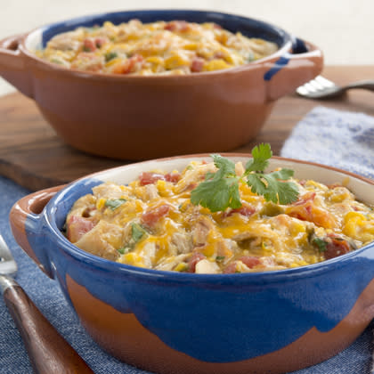 Tex Mex Creamy Chicken Casserole