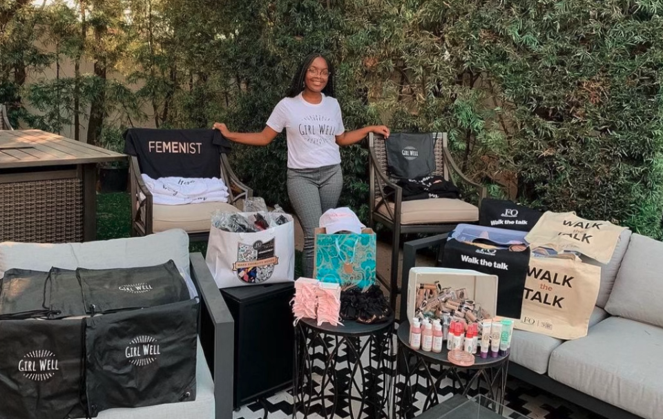 Kayli Joy Cooper founded Girl Well, a non-profit organization that provides self-care kits to homeless teen girls, in 2020. (Photo: Kayli Joy Cooper)