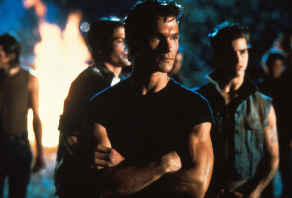 Patrick Swayze in "The Outsiders" (1983)<p>Warner Bros.</p>