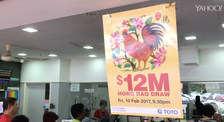 Toto $12M Hong Bao Draw (Photo: Yahoo SIngapore)