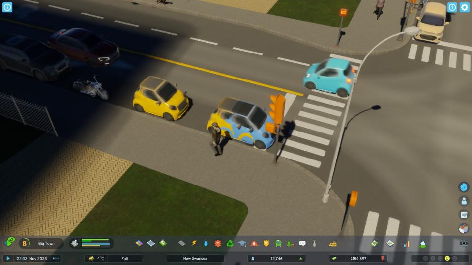 A screenshot from Cities Skylines 2