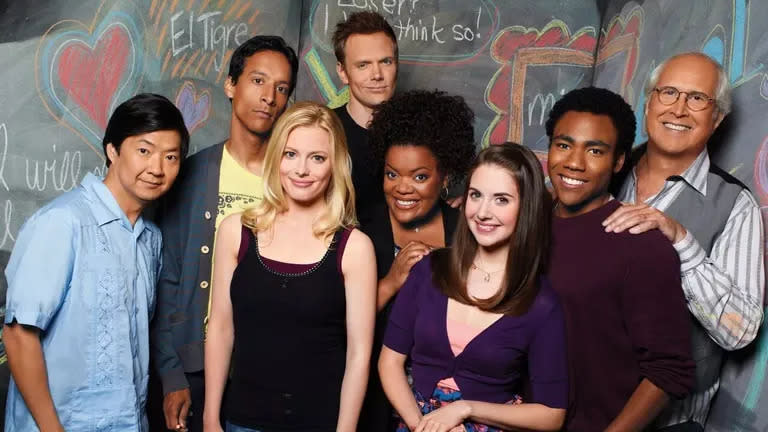 Community tiene seis temporadas disponibles en Netflix