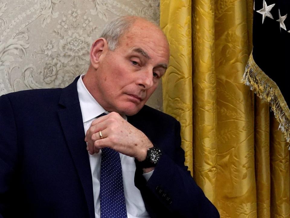 El general John Kelly, jefe de Gabinete de Donald Trump, también habría tenido conflictos con Melania Trump. Se rumora sobre su salida de la Casa Blanca. (Reuters)