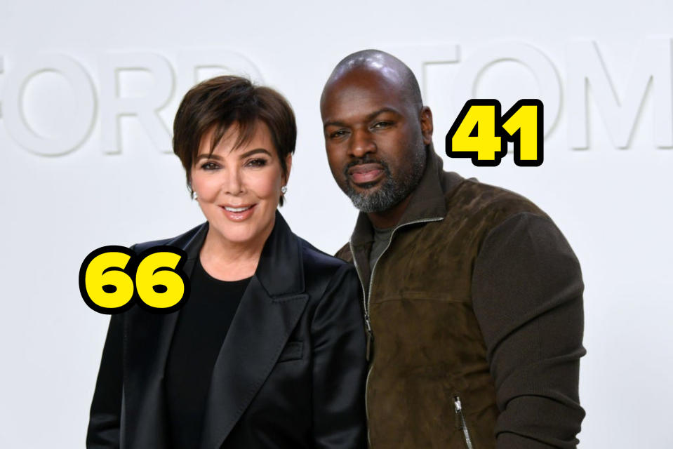 Kris Jenner and Corey Gamble