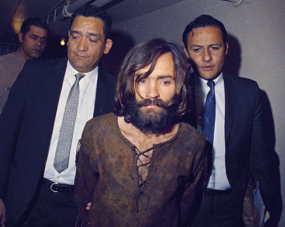 <p>Charles Manson’s 1969 murder spree — which sent him to prison for more than 40 years <span>before he died on Sunday</span> — broke, overnight, into American culture and never left. During two days in August 1969, Manson and his followers, known as “the Manson family,” were responsible for the <span>murders of seven people</span>, including 26-year-old actress <span>Sharon Tate</span>, the wife of director Roman Polanski. According to authorities, Manson had already orchestrated the death of Gary Hinman, in July 1969, and would order his “family” to kill a ninth victim, Donald Shea, before his arrest. Manson and his followers were convicted in 1971 and ultimately given life sentences, being spared execution after California temporarily banned the death penalty. Here is a brief timeline of moments throughout the murder investigation and prosecution.</p>