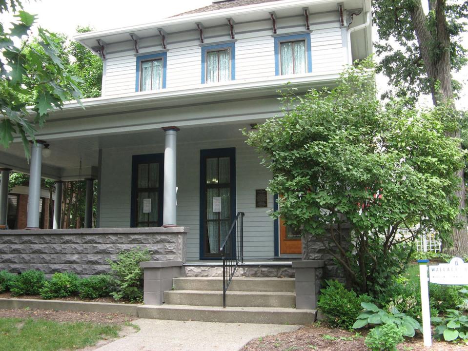 The Wallace House at 756 16th St. in Sherman Hill was the home of Henry A. Wallace's grandfather, the first of three Henry Wallaces who were influential in Iowa agriculture and politics.