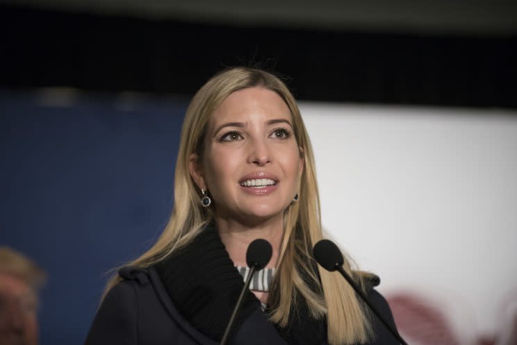 Ivanka in 2016. (Photo: Getty)