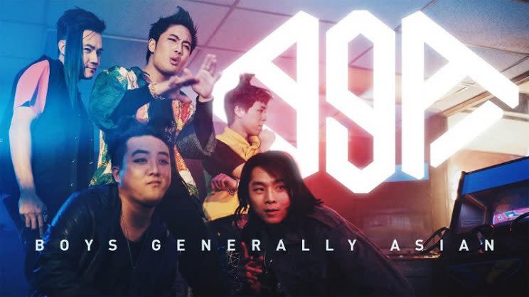 Popular YouTuber Ryan Higa created parody K-Pop group Boys Generally Asian (BGA)