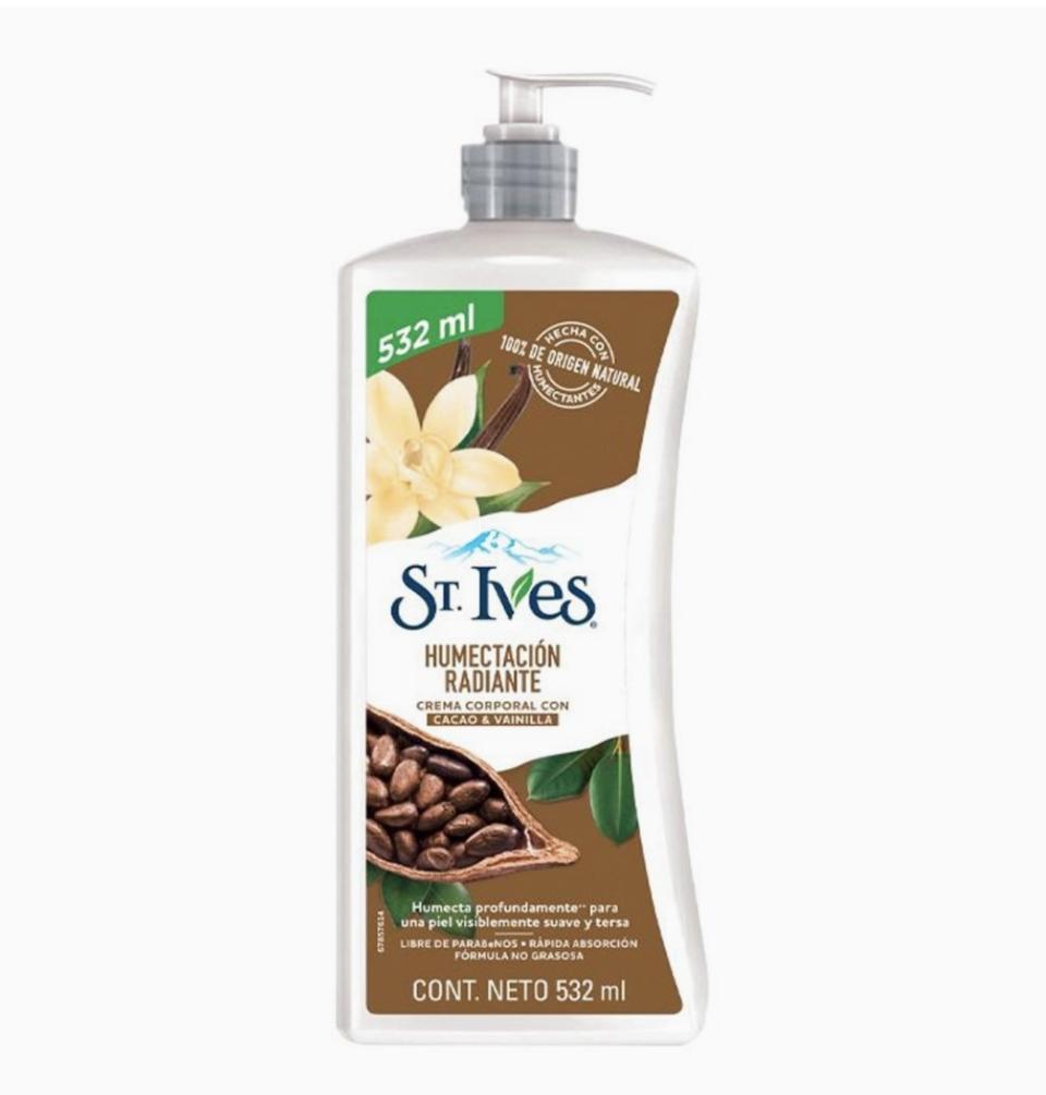 Crema Corporal ST. IVES Cacao y Vainilla