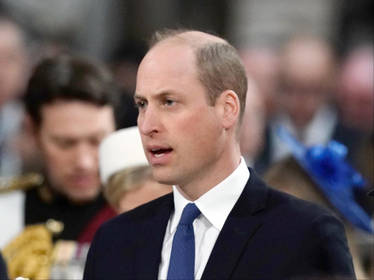 William says Princess Diana would be ‘disappointed’ at level of homelessness (PA Images)