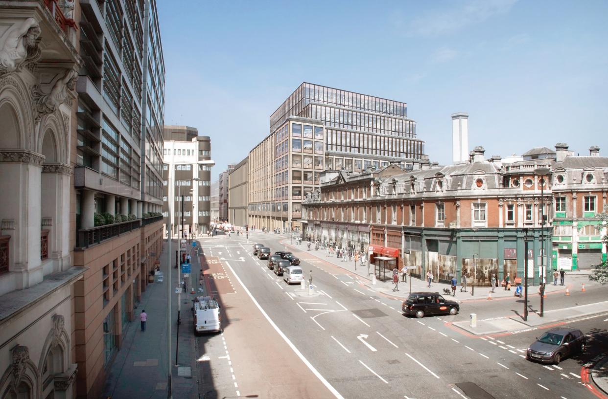 Property developer Helical is creating offices at 33 Charterhouse Street close to Farringdon station (Helical)