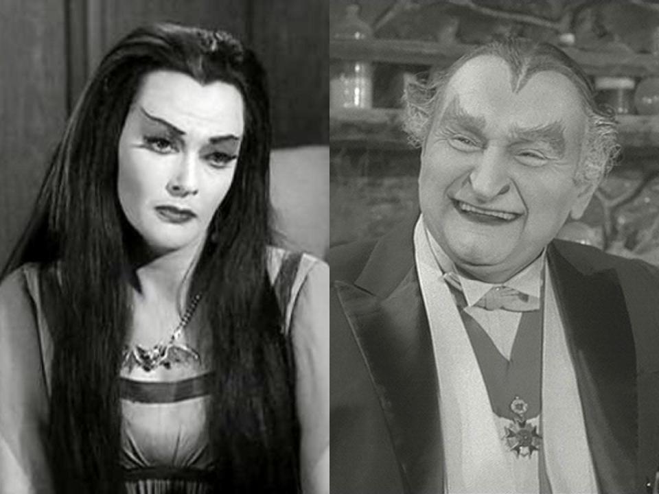 lily and grandpa munster the munsters