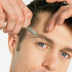 Should guys tweeze or wax their eyebrows?