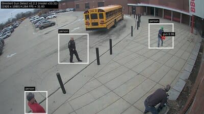 Omnilert Gun Detect has a three-step verification process that not only recognizes a gun, but also the physical behavior consistent with gun violence. It can easily be deployed with any existing IP-based camera and can monitor spaces that other safety technology miss such as exterior grounds and parking lots. The software was designed with privacy concerns in mind as there is no use of facial recognition on subjects being monitored and live video feeds never leave the site.