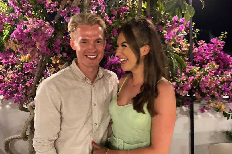 A boyfriend fell to his death in a freak accident on the River Thames while on Facetime with his girlfriend. 

James East, 25, was on a night out in Kingston, London, with girlfriend Arabella Ashfield (pictured together) to celebrate her sister's birthday. 

But the evening took a tragic turn when James attempted to sit on a walled area of a bridge before falling into the river.

Heartbroken Arabella watched the horror unfold after James, of Swansea, South Wales, had been speaking with her on Facetime.

WALES NEWS SERVICE 


