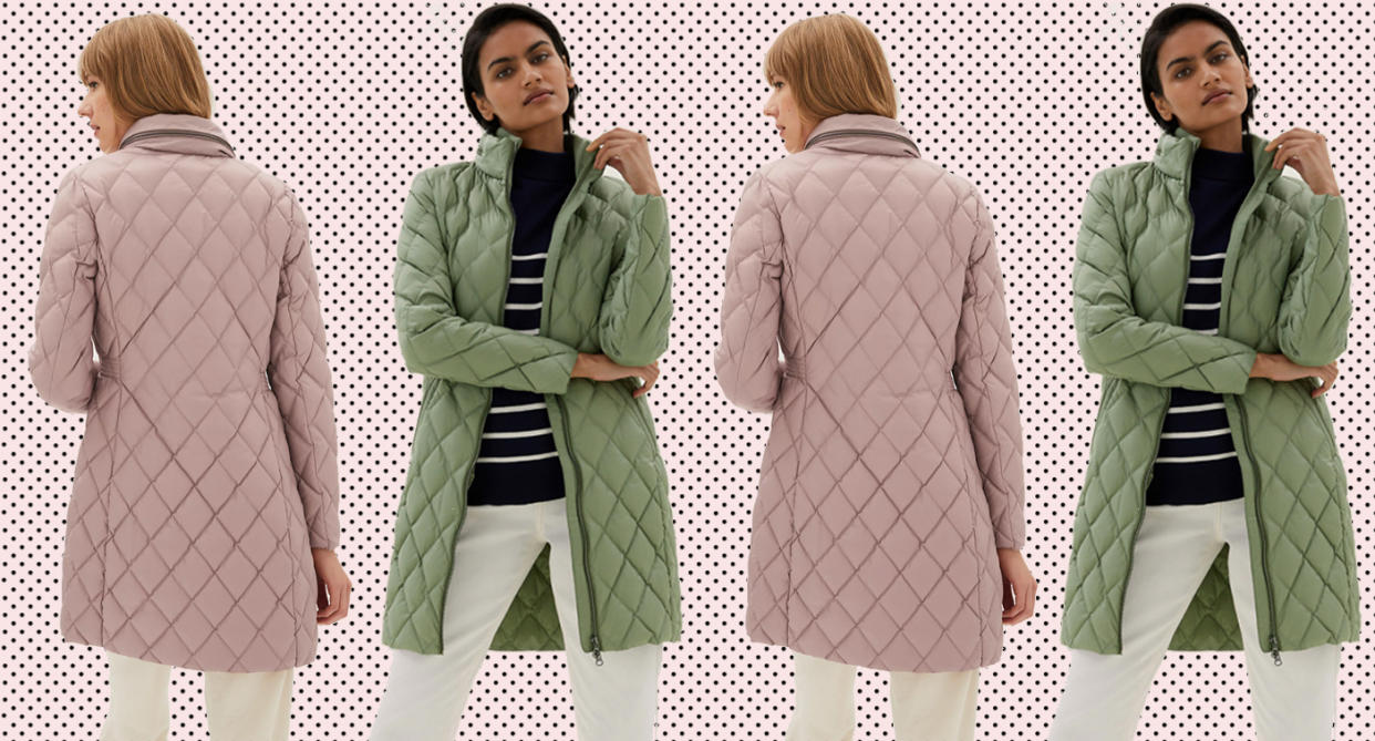 We can’t believe this luxurious coat is under £100 from M&S. (Marks & Spencer)