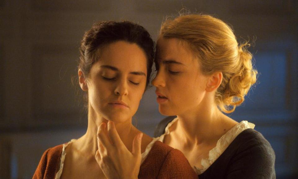 Noémie Merlant (left) and Adèle Haenel in Portrait of a Lady on Fire.