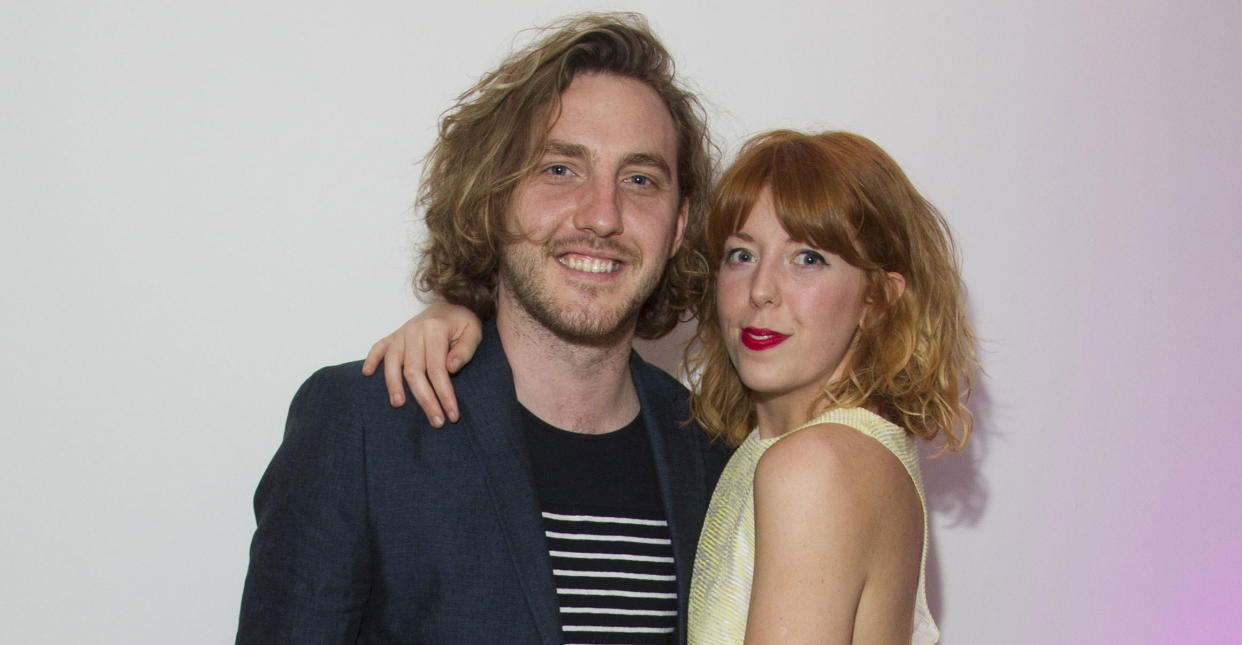 Seann Walsh with his ex Rebecca Humphries (REX/Shutterstock)