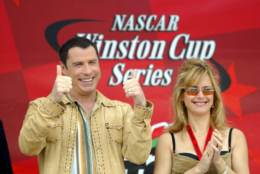 Celebrities at NASCAR Winston Cup Daytona 500