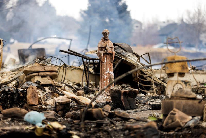 FILE PHOTO: Aftermath of the Marshall Fire