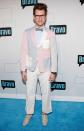 13. Brad Goreski -- in horrifyingly cuffed trousers and granny shoes -- at the Bravo upfronts in NYC (4/4/2012)