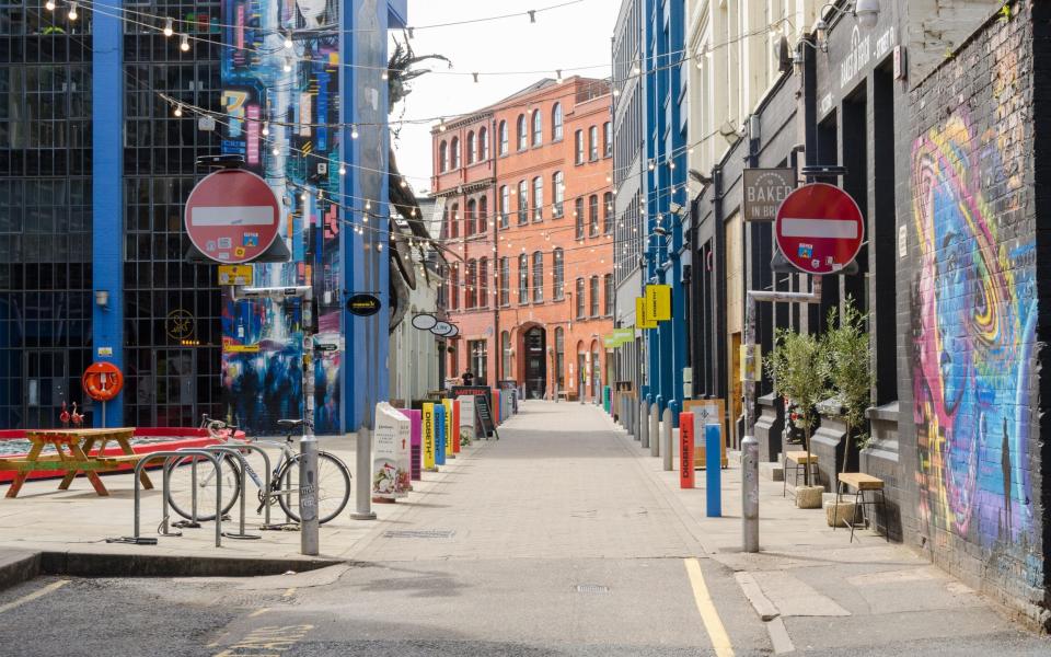 The Custard Factory in Gibb Street, Digbeth, Birmingham which is known as the creative quarter and is home to many artists