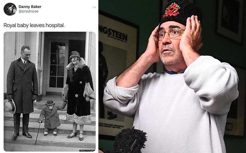The BBC described Danny Baker as having made 'a serious error of judgment' - TWITTER/PA