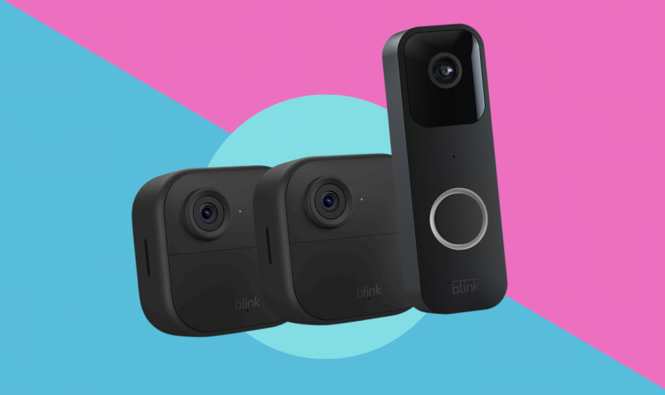 blink video doorbell and cameras