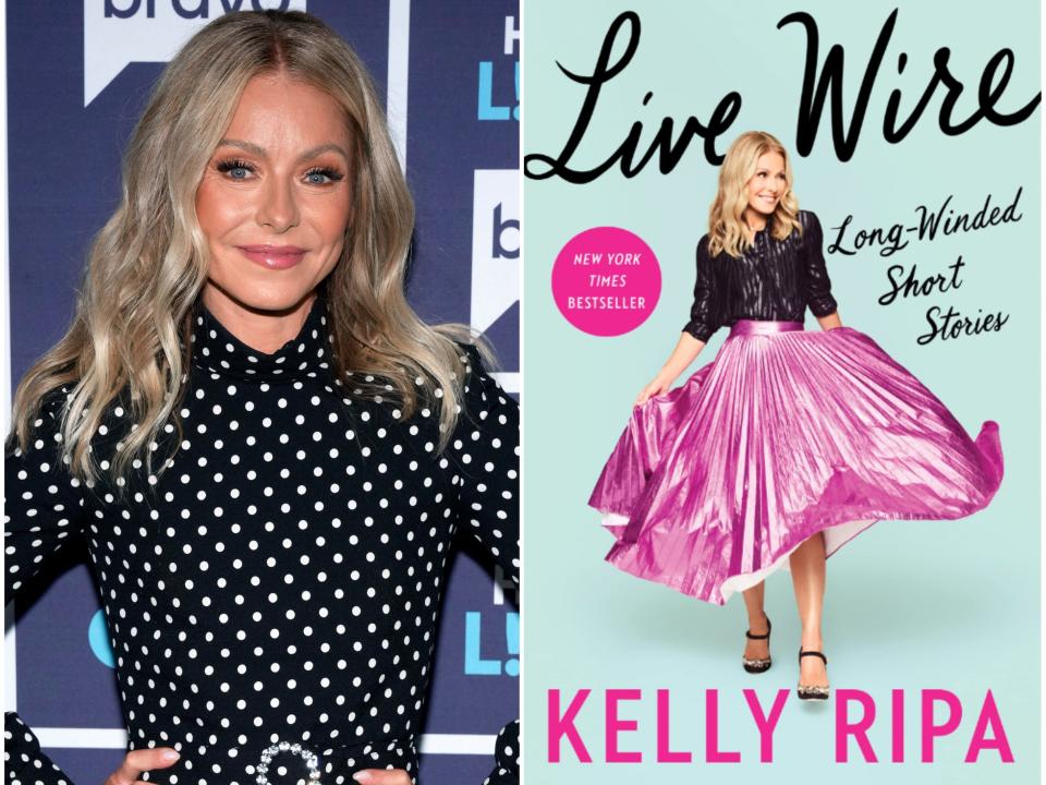 Kelly Ripa celebrity memoir "Live Wire: Long-Winded Short Stories"