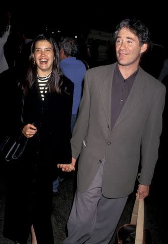 <p>Ron Galella, Ltd./Ron Galella Collection via Getty </p> Phoebe Cates and Kevin Kline