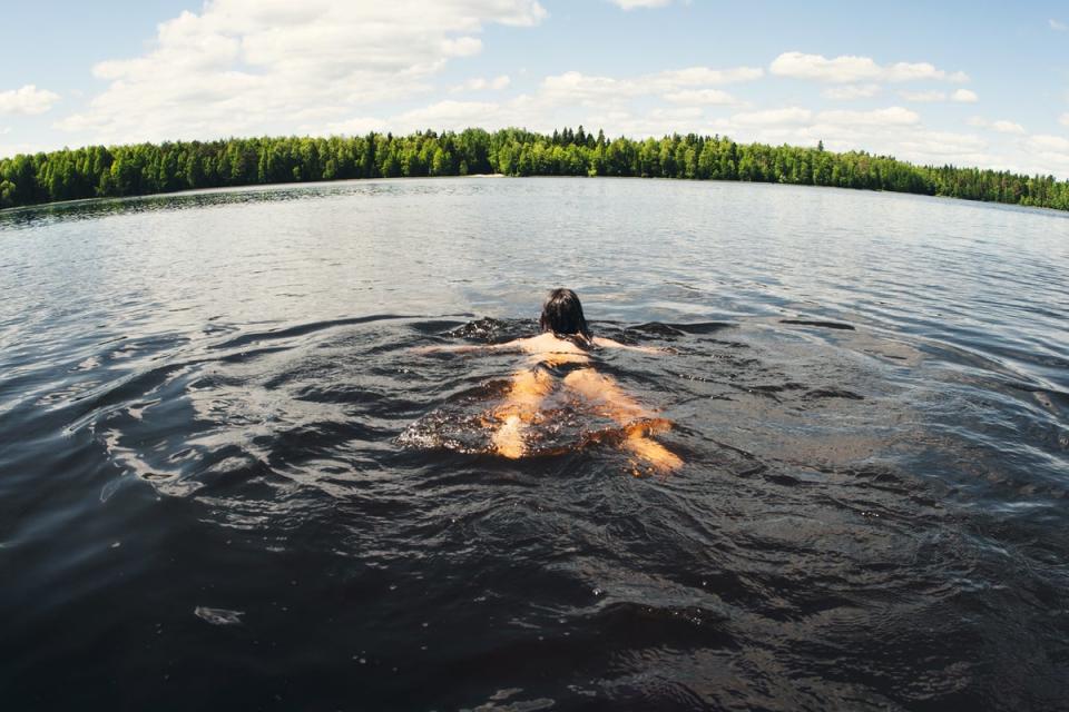 Using designated bathing sites does not necessarily lower risk, warned an expert (Getty Images/iStockphoto)