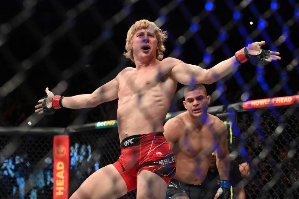 Paddy Pimblett sent the O2 Arena into raptures in March (Getty Images)