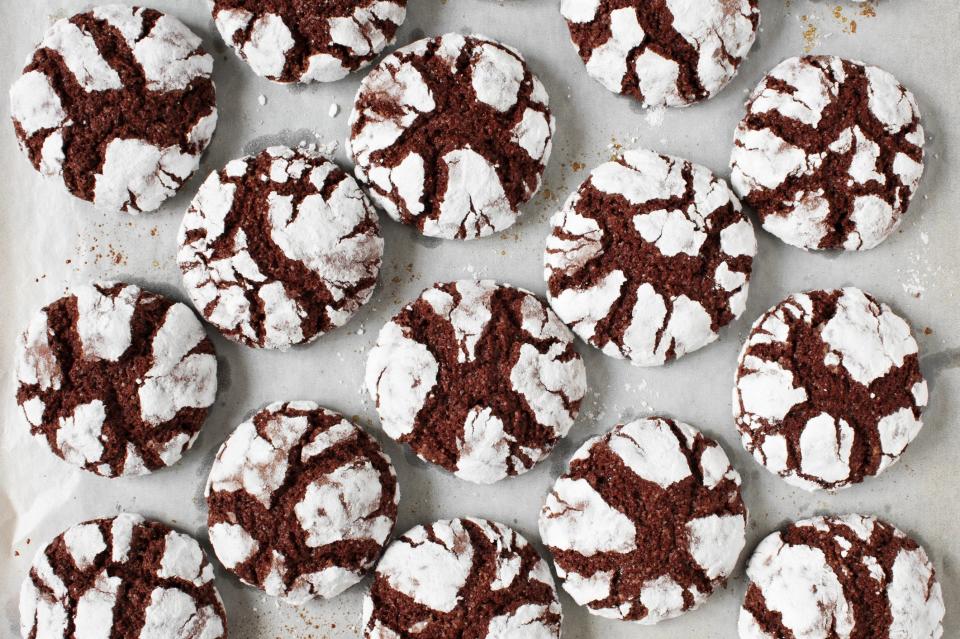 Chocolate Crinkle Cookies