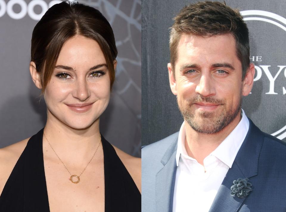 Aaron Rodgers, Shailene Woodley