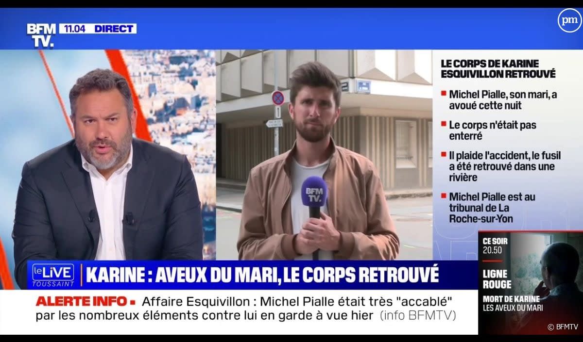 Bruce Toussaint sur BFMTV le vendredi 16 juin 2023. - BFMTV