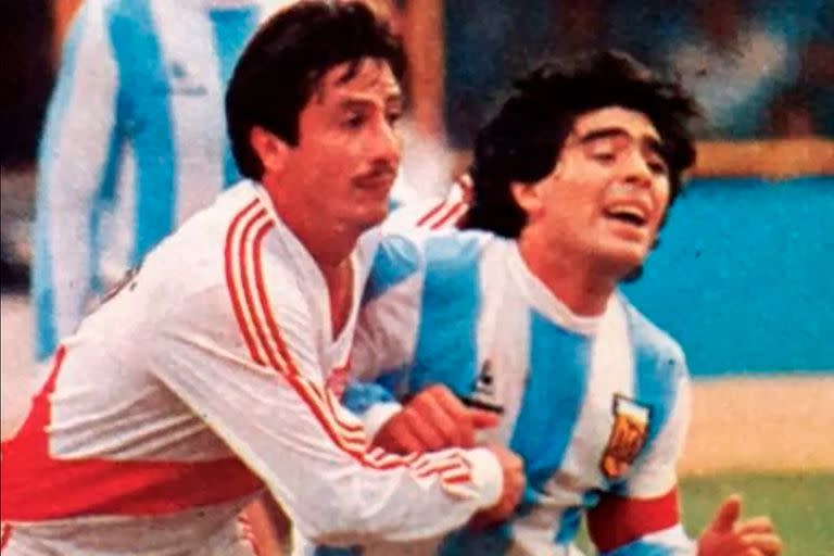 Perú vs Argentina, Lima, 1985